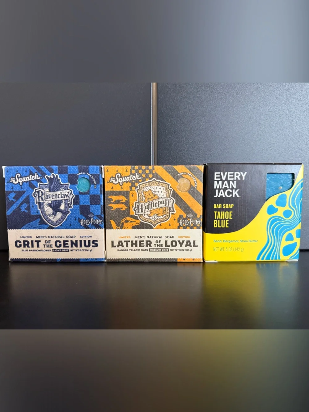Dr Squatch & Every Man Jack bar soaps (3)